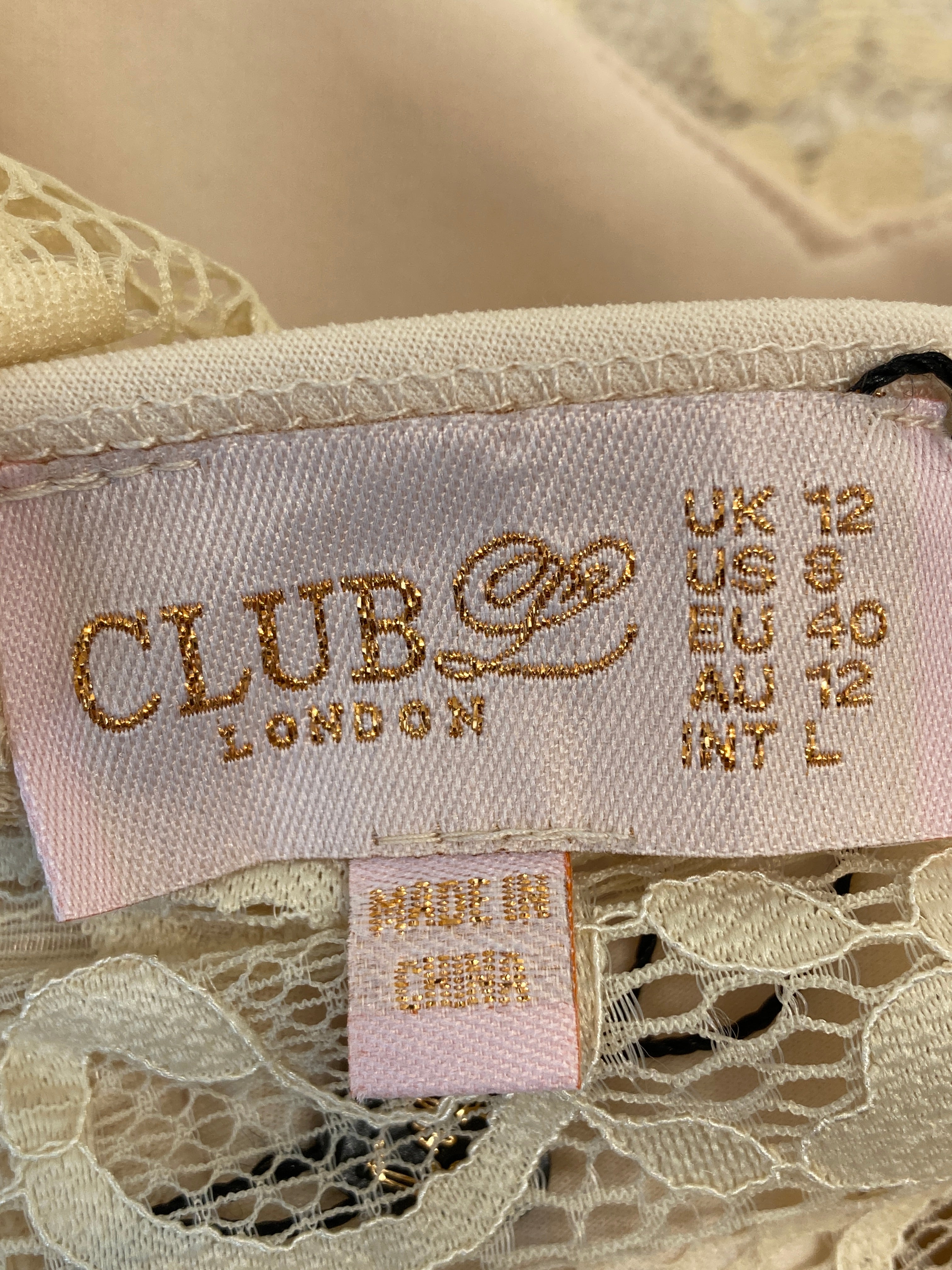 Club London Festkjole